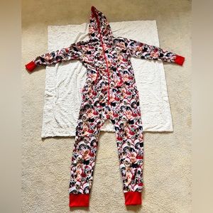 Priced to sell!!! Cats All Over Pajama Onesie. Excellent condition.